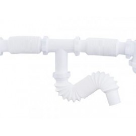 Céspol flexible, doble bote, sin contracanasta