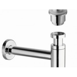 Céspol y contra para lavabo sin rebosadero sistema Up & Down Cromo KADER