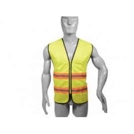 Chaleco alta visibilidad color amarillo, unitalla Surtek