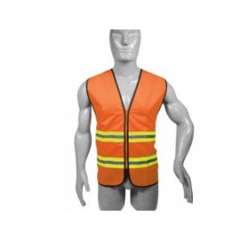 Chaleco alta visibilidad color naranja, unitalla Surtek