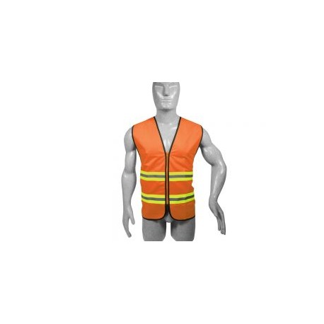 Chaleco alta visibilidad color naranja, unitalla Surtek