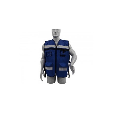 Chaleco Supervisor color Azul Marino Unitalla Surtek