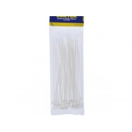 Cincho plástico 150 x 3.6mm 50 piezas natural Surtek
