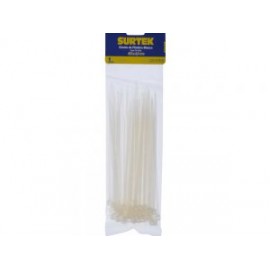 Cincho plástico 160 x 4.8mm 50 piezas natural Surtek