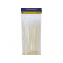 Cincho plástico 165 x 2.5mm100 piezas natural Surtek
