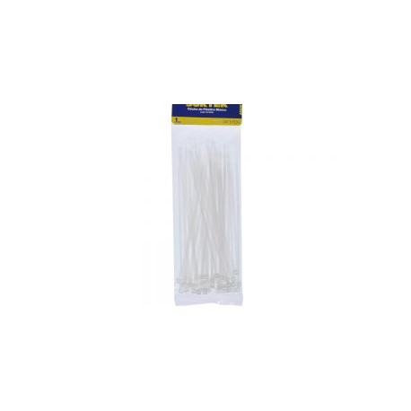 Cincho plástico 203 x 4.6mm 50 piezas natural Surtek