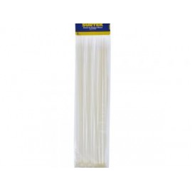 Cincho plástico 300 x 4.6mm 50 piezas blanco Surtek