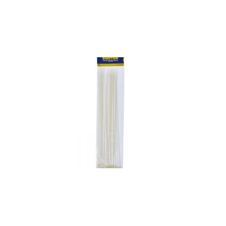 Cincho plástico 368 x 4.6mm 25 piezas blanco Surtek