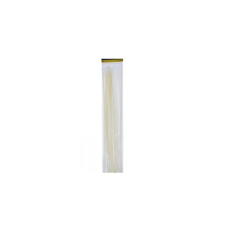 Cincho plástico 500 x 4.8mm 25 piezas blanco Surtek