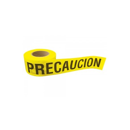 Cinta barricada “Precaución” 304 mt Surtek