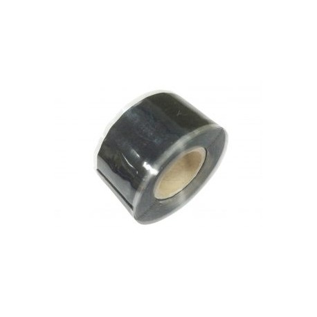 Cinta de silicón de autofusión, 1″ x 3m color negro Urrea