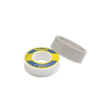 Cinta sella roscas 1″ x 13m uso industrial Surtek