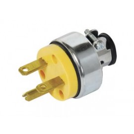 Clavija blindada cara de chino alto voltaje 15A 250V Surtek
