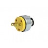 Clavija blindada con abrazadera polarizada 15A 127V Surtek