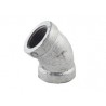 Codo 45° galvanizado