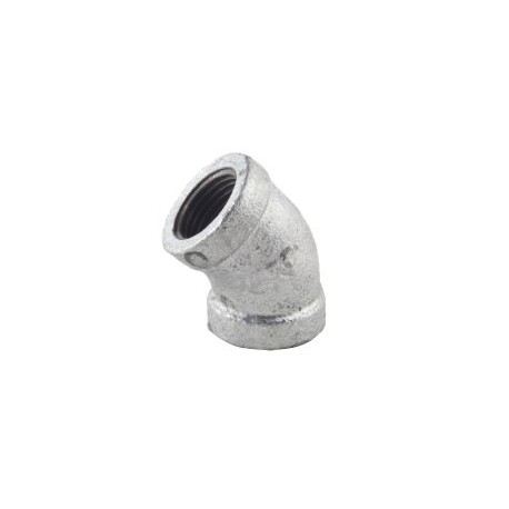 Codo 45° galvanizado