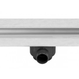 Coladera lineal con canaleta para inserto cerámico (50 cm)