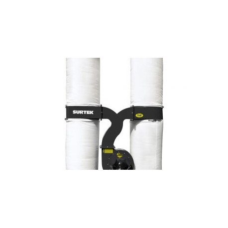 Colector polvo 3HP 4″ 3 entradas Surtek