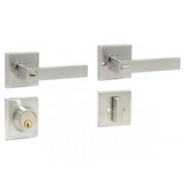 Combo manija Tahoe doble Níquel Satinado llave estándar Lock