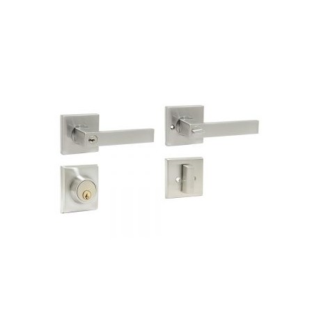 Combo manija Tahoe senci Níquel Satinado llave estándar Lock