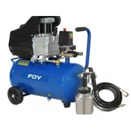 Compresor de aire de 25 litros 1,5 HP Foy
