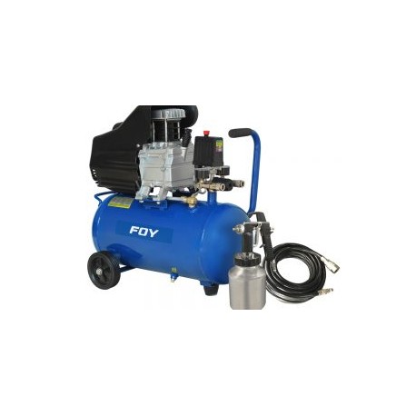 Compresor de aire de 25 litros 1,5 HP Foy