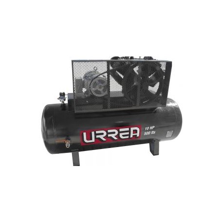 Compresor de aire industri 500lt 10HP 220/440V 3 fases Urrea