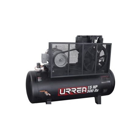 Compresor de aire industri 500lt 15HP 220/440V 3 fases Urrea