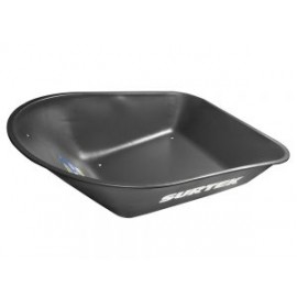 Concha carretilla 5.5ft color negro Surtek