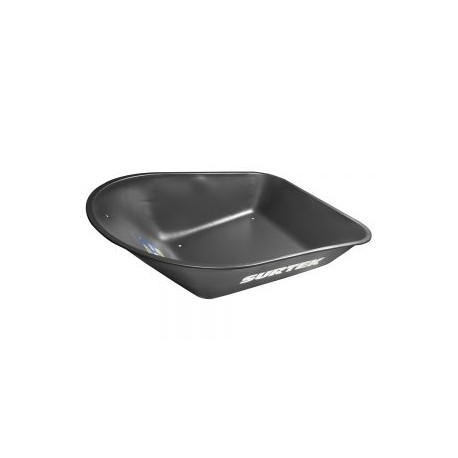 Concha carretilla 5.5ft color negro Surtek