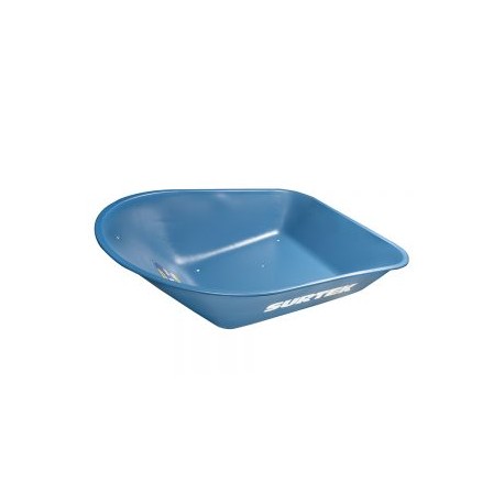 Concha para carretilla 5 pies cúbicos azul Surtek