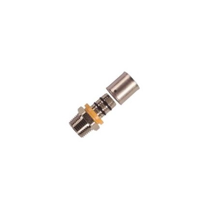 Conector reducción rosca macho GAS