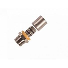 Conector reducción rosca macho GAS