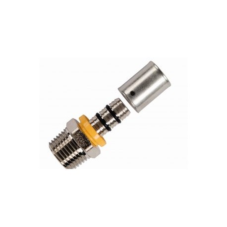 Conector rosca macho GAS