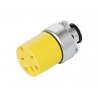 Contacto blindado cara de chino alto voltaje 15A 250V Surtek