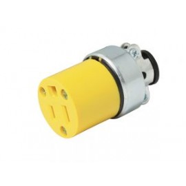 Contacto blindado con abrazadera aterrizado 15A 127V Surtek