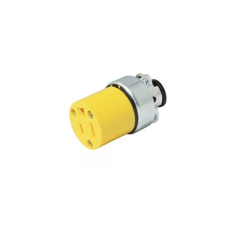 Contacto blindado con abrazadera aterrizado 15A 127V Surtek