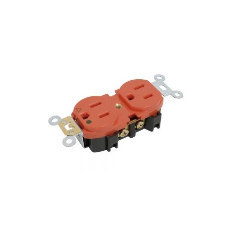 Contacto dúplex aterrizado aislado 15A 127V Surtek