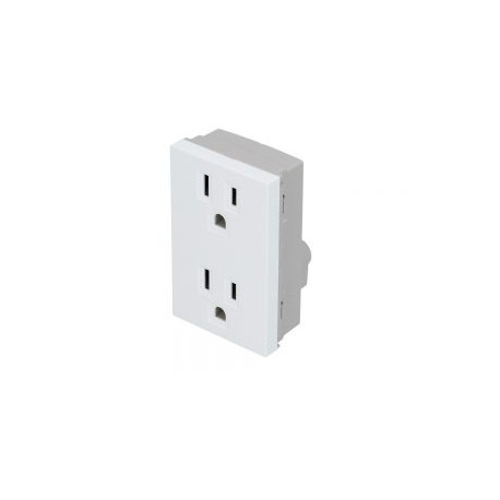 Contacto dúplex blanco 1/1 Surtek.