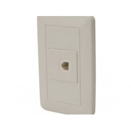 Contacto para teléfono línea Europa 15A 127V Surtek