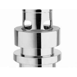 Contra para lavabo con rebosadero sistema Up & Down Brushed Nickel