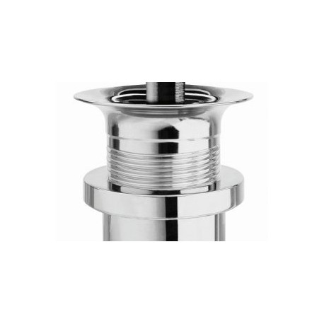 Contra para lavabo sin rebosadero sistema Up & Down Brushed Nickel