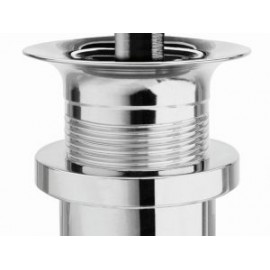 Contra para lavabo sin rebosadero sistema Up & Down Cromo