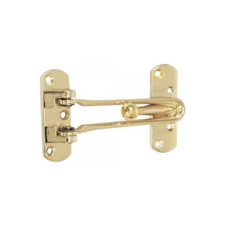 Accesorio de seguridad para puerta latón brillante Lock