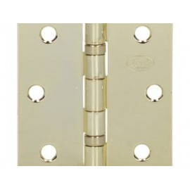 Bisagra arquitectónica balero, latón brillante 3-1/2″ Lock