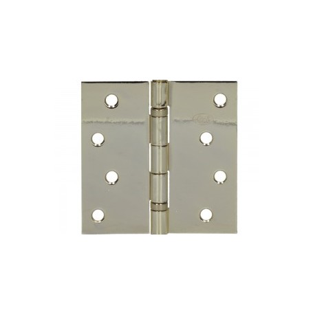 Bisagra arquitectónica balero, latón brillante 4-1/2″ Lock