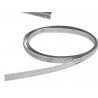 Bisagra de piano de 1″ x 1 m con orificios Lock