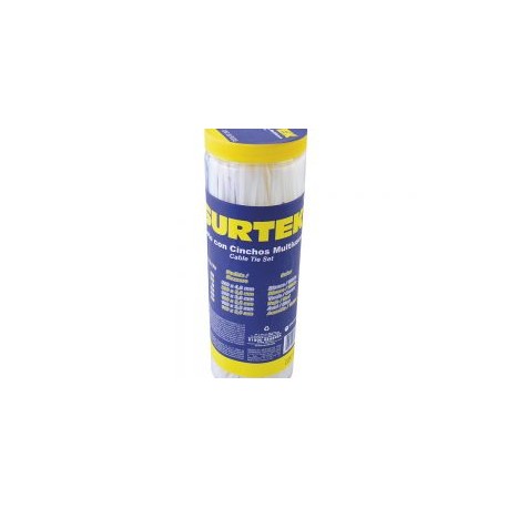 Bote de 650 cinchos plásticos Surtek