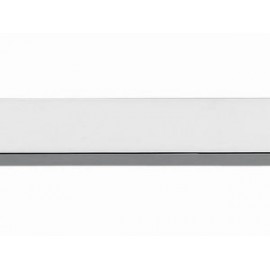 Brazo de regadera recto a pared cuadrado de 45 cm INOX®